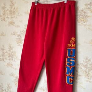 Vintage 90s USMC Marine Corps Sweatpants | Fruit of the Loom Best | XL